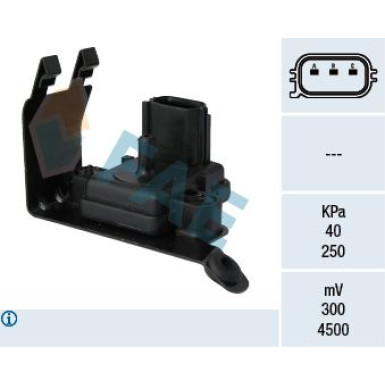 FAE Sensor, Saugrohrdruck | 15080