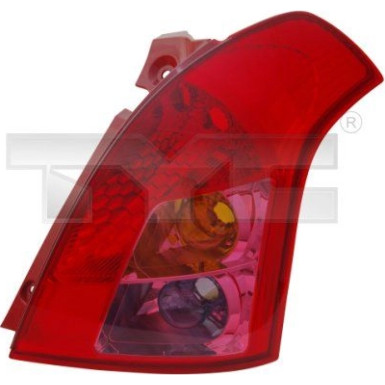 Heckleuchte L O K-PLATTE ROT | SUZUKI SWIFT III 3,08-9,10 | 6278,658,2