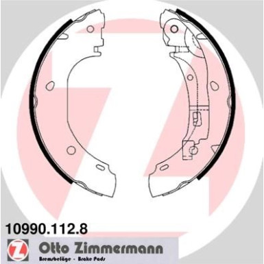 ZIMMERMANN Bremsbacken | 10990.112.8