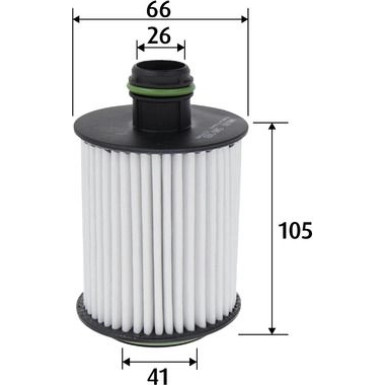 VALEO Ölfilter | 586593