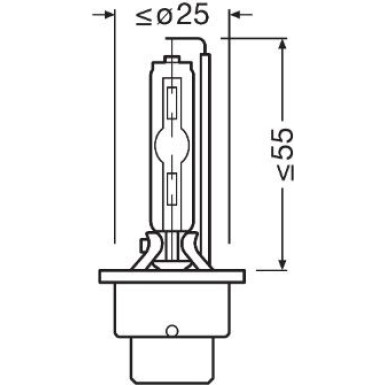 D4S Osram | 42V 35W P32d-5 CBN | Cool Blue Intense, Faltschachtel | 66440CBN