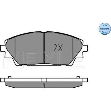 Bremsbelagsatz Mazda P. 3 1.5-2.2D 13 | 025 258 7516