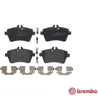 BREMBO Bremsklötze VA | MERCEDES A-Klasse 04-12 | P 50 054