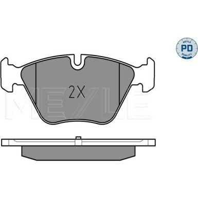 Bremsbelagsatz Bmw S. E60/61 520-525 03/E90/91 32 | 025 237 9420/PD