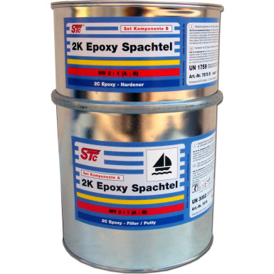 STC 2K Epoxy Spachtel (Bootsspachtel) SET 4,5 kg / 3 L | 7576