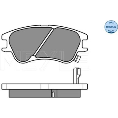 Bremsbelagsatz Hyundai P. Atos 01- Mit Sensor | 025 242 7713/W