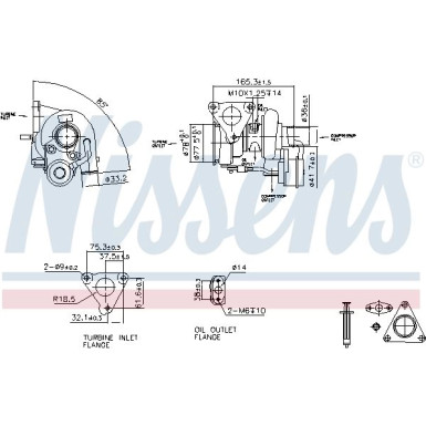 Nissens Turbo | CITROEN Jumper,PEUGEOT,FIAT 06 | 93262