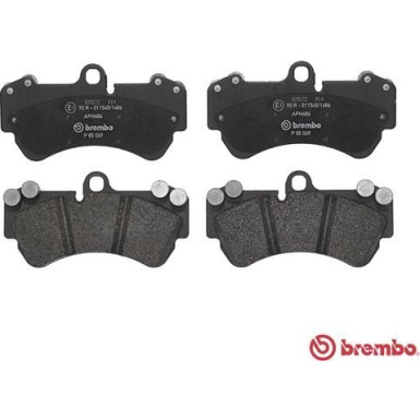 BREMBO Bremsklötze VA | PORSCHE Cayenne VW Touareg 02-13 | P 85 069