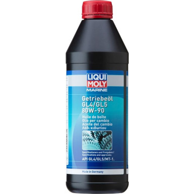 Liqui Moly Marine Getriebeöl GL4/GL5 80W-90 1 l | 25068 | GL4/GL5,1L Dose Kunststoff