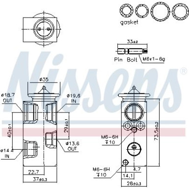 Expansionsventil | Mercedes SL 12 | 999389