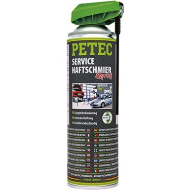 Petec Service- Haftschmier- Spray Transparent 500ml | 71550