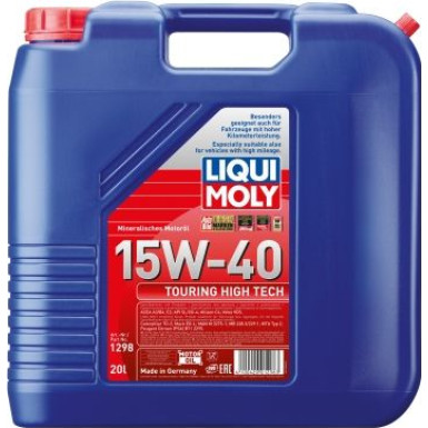 Liqui Moly Touring High Tech 15W-40 20 l | 1298 | 20L Kanister Kunststoff