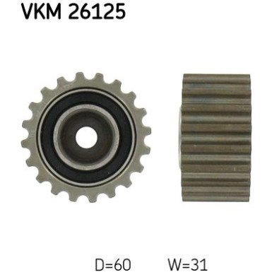 Umlenkrolle Synchrontrieb | RENAULT | VKM 26125