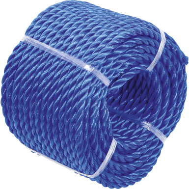 BGS Kunststoff-Seil / Allzweckseil | 4 mm x 20 m | blau | 80804