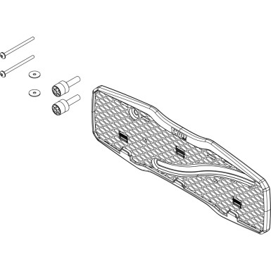 Thule EasyFold Number Plate Holder Kit | THULE Ersatzteil | 1500052372