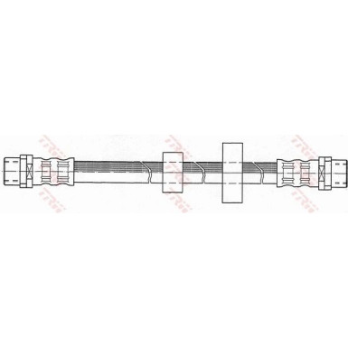 PHA343 Bremsschlauch VA | VW T4 2.5 Syncro 92