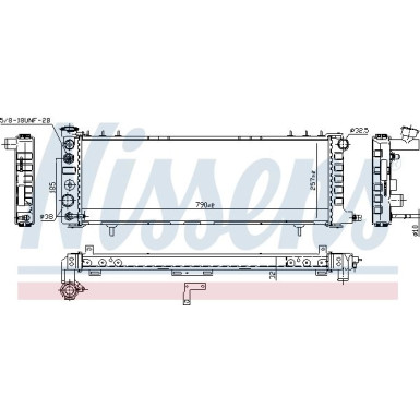 Wasserkühler PKW | JEEP CHEROKEE 91-94 | 609881