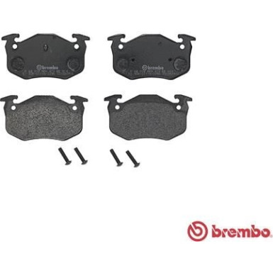 BREMBO Bremsklötze HA | RENAULT Clio/19 90 | P 68 018