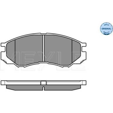 Bremsbelagsatz Mitsubishi P. Pajero 94- Mit Sensor | 025 232 9015/W