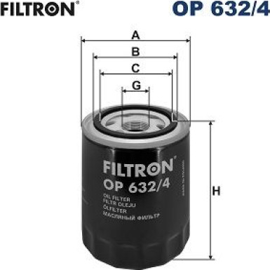 FILTRON Ölfilter | OP 632/4