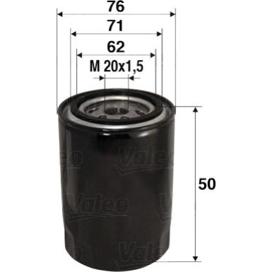 VALEO Ölfilter | 586001