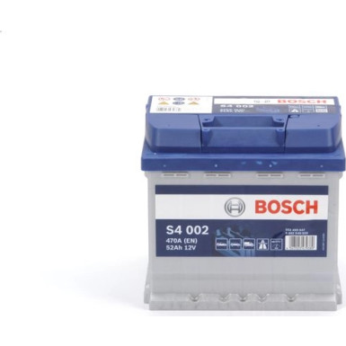 S4 002 BOSCH | PKW-Batterie | 12V 52Ah 470A | 0 092 S40 020