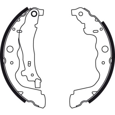 72 461 032 Bremsbacken | RENAULT Kangoo,DACIA 07 | GS8780