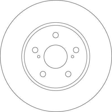 Bremsscheibe Toyota P. Camry | DF4204