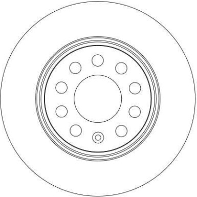 Bremsscheibe Vw P. Golf 5/A3 | DF4294