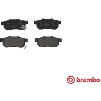 BREMBO Bremsklötze HA | HONDA Civic, Jazz 91-18 | P 28 025