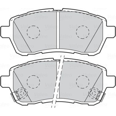 VALEO Bremsbeläge | 301999