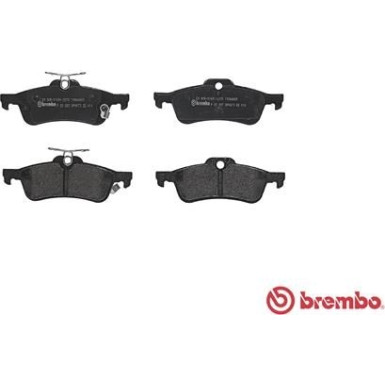 BREMBO Bremsklötze HA | TOYOTA Yaris 05-14 | P 83 087