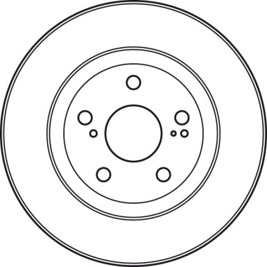 Bremsscheibe Toyota P. Rav-4 06 | DF4828S