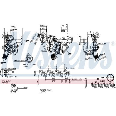 Nissens Turbo | CHEVROLET Aveo,OPEL 09 | 93414