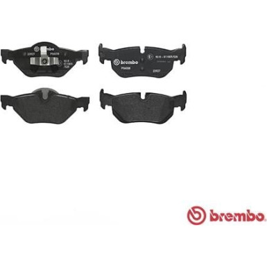 BREMBO Bremsklötze HA | BMW E81,E90,X1 04 | P 06 038