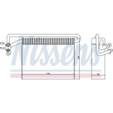 Verdampfer PKW | BMW E46 98 | 92177