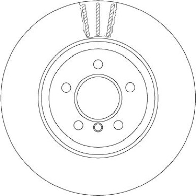 Bremsscheibe Bmw T. 3/4 11-Gelocht | DF6607S