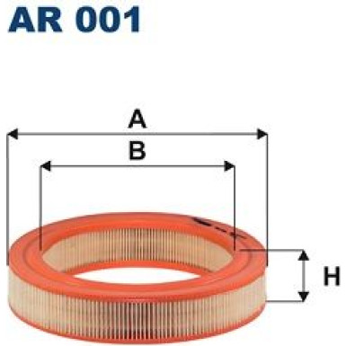 FILTRON Luftfilter | AR 001