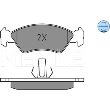 Bremsbelagsatz Ford P. Fiesta 96 | 252310217