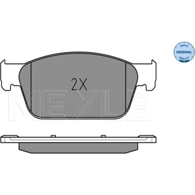 Bremsbelagsatz Vw P. T5 03- Mit Sensor | 025 246 2318/W