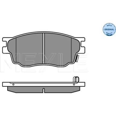 Bremsbelagsatz Mazda S. 6 02- Mit Sensor | 025 242 4616/W