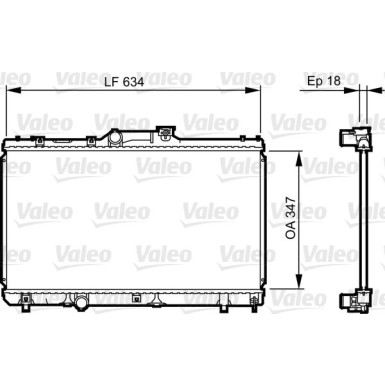 VALEO Motorkühler | 731441