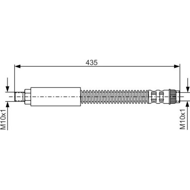 Bremsschlauch | RENAULT | 1987476905