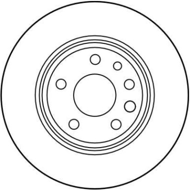 TRW Bremsscheibe | DF2773