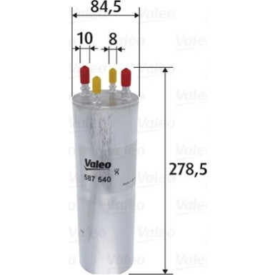 VALEO Kraftstofffilter | 587540