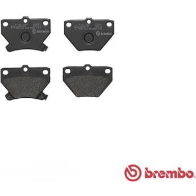 BREMBO Bremsklötze HA | TOYOTA Corolla, Prius, Yaris 00-09 | P 83 052