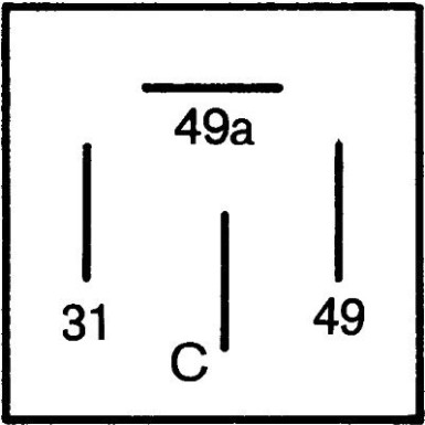 HELLA Blinkgeber | 4DB 001 887-041