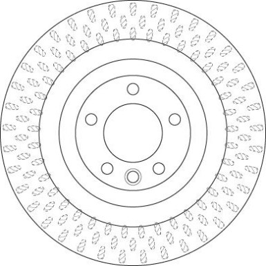 52 482 017 Bremsscheibe HA | LAND ROVER Range Rover 12 | DF6505S