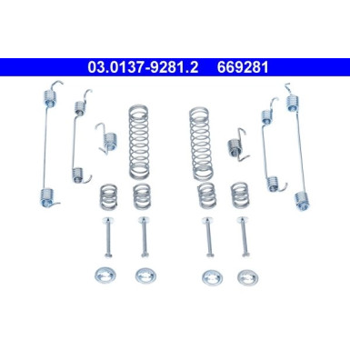 Zubehörsatz, Bremsbacken | 03.0137-9281.2