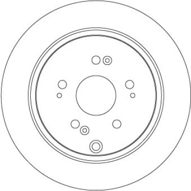 Bremsscheibe Honda T. Crv | DF7374